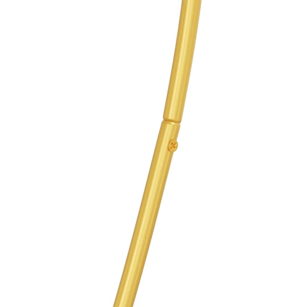 Hochzeitsbogen Gold 195 x 35 x 211 cm Stahl Pergola Garten Outdoor Dekoration für Hochzeiten, Gartenpartys und Events mit wetterfester Konstruktion