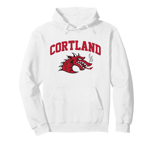 SUNY Cortland Red Dragons Logo Pullover Hoodie