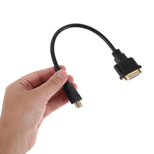 Cable convertidor de interfaz multimedia macho a DVI hembra compatible con monitores HDTV 4