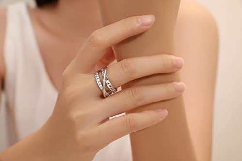 Boucles d'oreilles pouce argent sterling 925 bague de queue ajustable dorée
