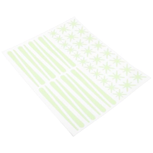 Adhesivos de Pared de Estrellas Luminosas Verde INOOMP