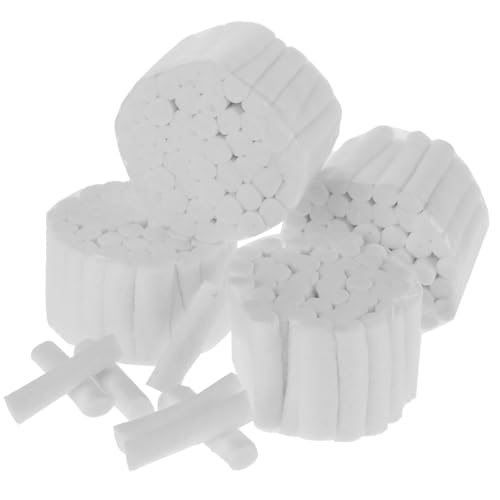 PartyKindom 200Stücke Watterollen für Lippen Tätowierung Hochsaugfähige Zahnwatterollen aus Baumwolle für Dehnung und Straffung Professionelle Anwendungen und Heimgebrauch