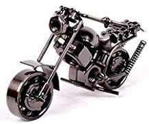 classic shoppe Metal Harley Davidson Bike, Black