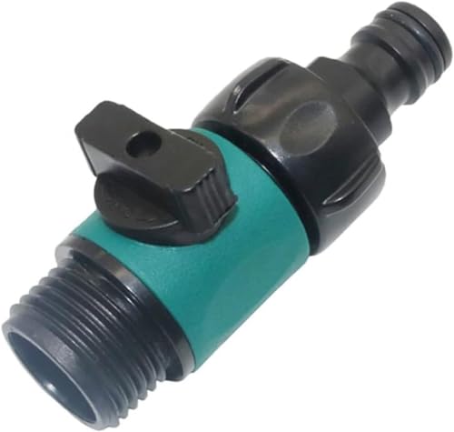 Vanne d'arrêt 3/4" et connecteur rapide pour stopper les fuites - 2