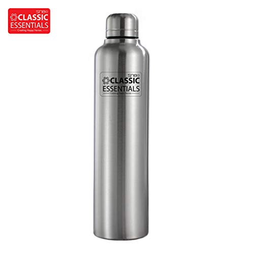 Image of CLASSIC ESSENTIALS Single Walled Stainless Steel Bottle 1000ml (Inox Aqua)