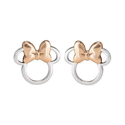 Minnie Mouse Boucles d'oreilles argent or rose E901880TL style discret pour le quotidien