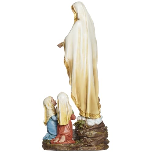 Estatua Nuestra Señora de Fátima 12 pulgadas miniatura 3