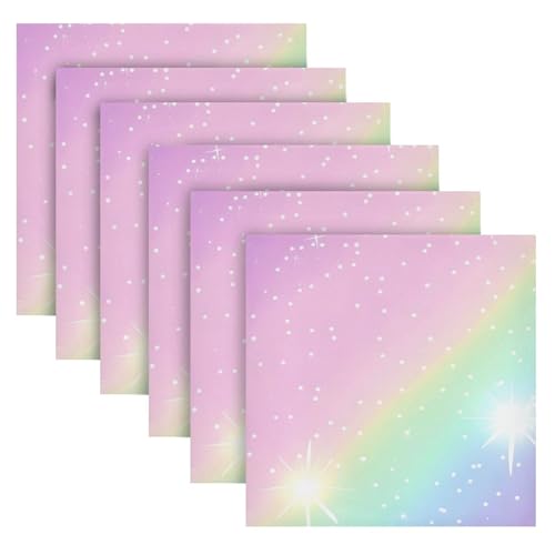 Servilletas de tela multicolor set de 6 20x20 pulgadas miniatura 2
