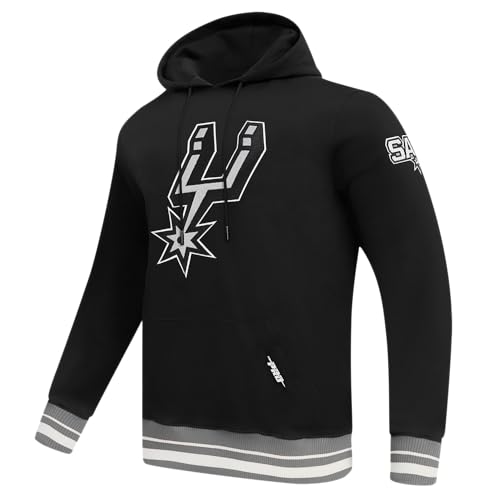Image of Pro Standard Mens NBA Retro Classics Brushed Back French Terry Pull Over Hoodie