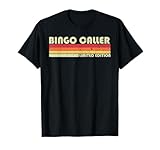 BINGO CallLER Divertido Título Profesión Cumpleaños Trabajador Idea Camiseta