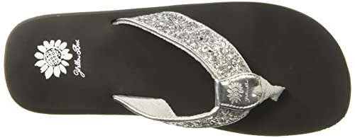 Yellow Box Women's Feliks Sandal, Silver, 10 M Us #TOP4