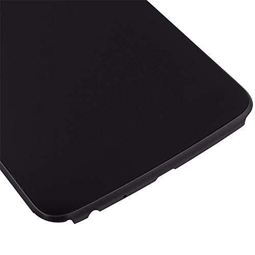 Image of LCD Screen Display with Digitizer Touch Panel with Bezel Frame Compatible with LG Stylus 3 LS777 K10 Pro M400DK(Black)