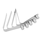 YiMusic 5 Stücke 6 MM Kajakpaddel Push Snap Clips Anzug für Kajakzelt Markise Pole Solide Einzelne Pin Ersatz Zubehör (6mm)