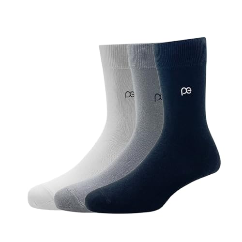 Peter England Men's Cotton Full Length Socks Pack of 3