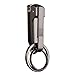 YUBUTUP Titanium Belt Loop Keychain Clip Quick Release,Key Holder with Removable Key Ring