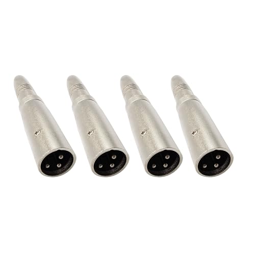 Adaptateur XLR vers 6.35 mm mâle femelle pour résoudre les pannes de micro