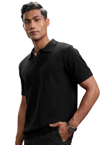 Image of Highlander Men's Polo Tshirt | Flat Knit | Regular Fit | Polo T-Shirt for Man