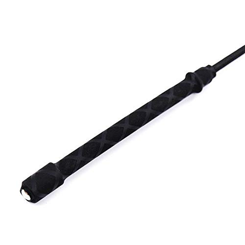 E-FirstFeeling 18 Inch Riding Crop for Horses Leather Equestrian Horse Whip Jump Bat