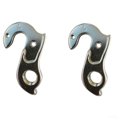 Honseadek CNC Aluminium Alloy Bike Rear Derailleur Hanger, For Merida And Frames, Black Bicycle Gear Tail Hook With Mounting Screws, For Cycling Repai