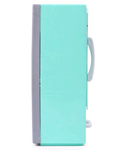 Ratna's Plastic Toy Refrigerator Role Play Household Kitchen Appliance Miniature Toy for Kids, Green