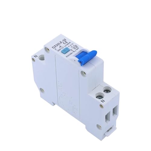 Disjoncteur DZ47LE-32 1P+N 10A 6KA protège contre fuite et surintensité
