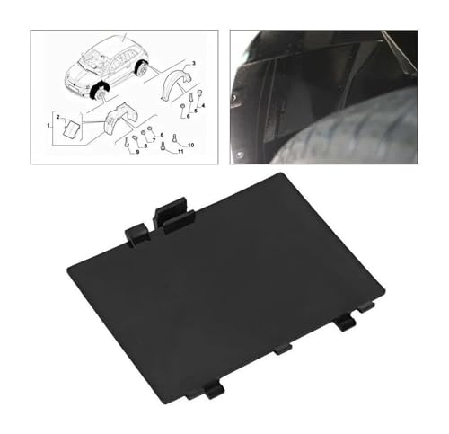 Almohadilla de entrada para arco de rueda Fiat 500 2007 3