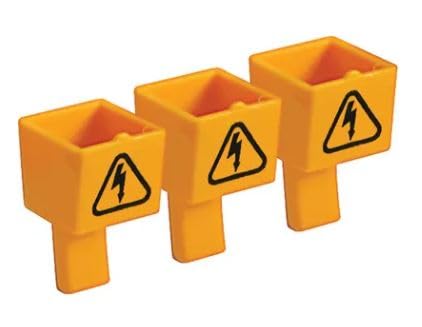 ALTECH CORP BRUL BUSBAR Insulation Cap, for UL489 BUSBAR System, Priced (Strip of 3)