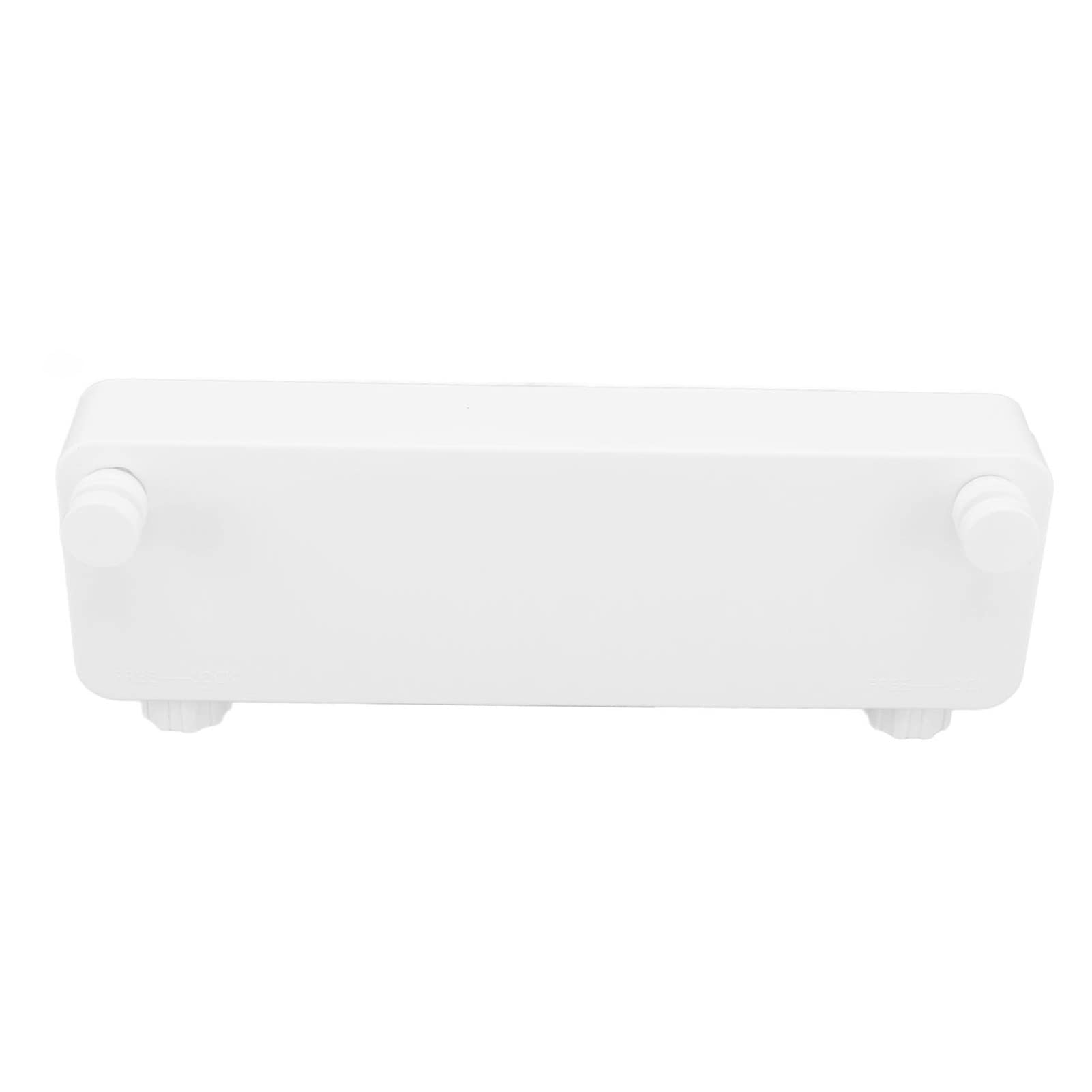 Wäscheleine Ausziehbar, Einziehbare Wäscheleine Wand Wäscheschnur zweileiniger Wandtrockner für Badezimmer, Waschküche, Garten oder Reise, 30 kg Tragkraft, Bis Zu 5,2 m Lange (Weiss)
