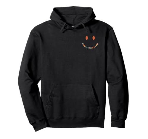 Cool Dads Club Retro Groovy Dad Father's Day Pullover Hoodie