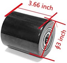 Replacement Hand Pallet Jack Truck Fork Wheel 3" - Xilin PU