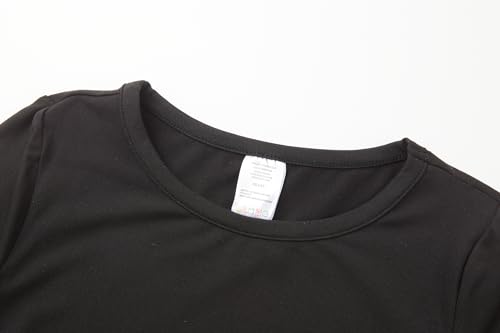 Girls' Long Sleeve Halloween T-Shirt, Christmas Graphic T-Shirt 4-13 Years3