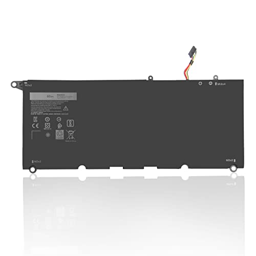 Batteria 60Wh PW23Y Per Dell XPS 13 9360: 7,6V, 6 Celle, Compatibile Con TP1GT E RNP72 - 3