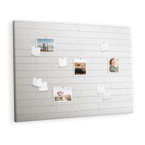 Planche liege horizontal 140x100 finition texture bois et cadre metallique durable pour bureau