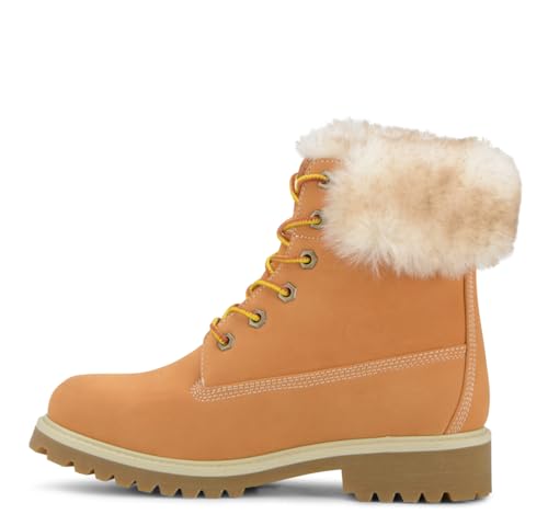 Image of Lugz womens Convoy Faux Fur Lace Up BootsFashion Boot
