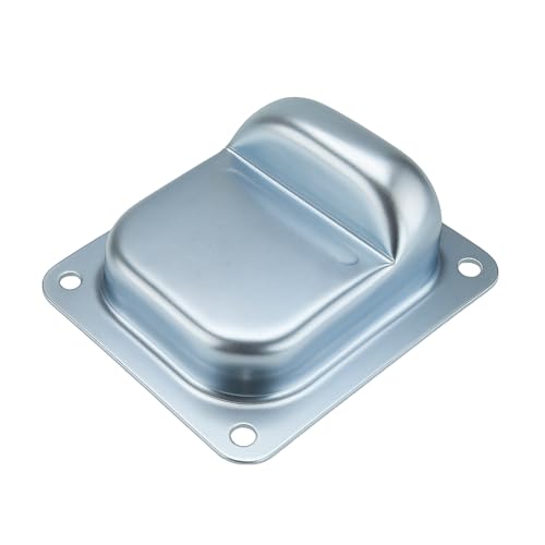 Torstopper Türstopper Boden 158 x 138 mm für Rolltore Drehtore und schwere Türen Türpuffer Bodenanschlag verzinkter Stahl