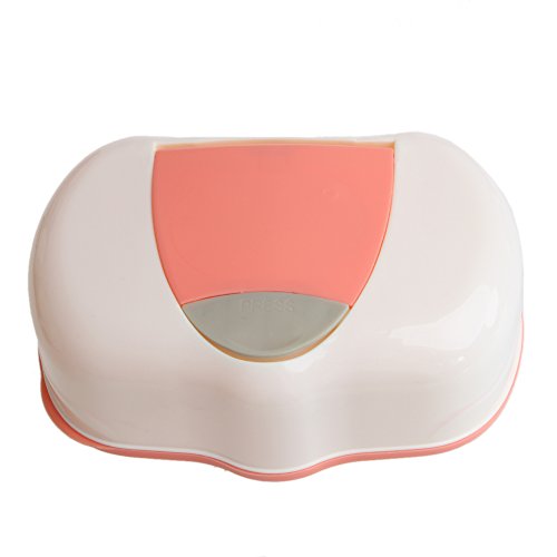 JUNESUN Plastic Wet Wipes Storage Case Box Refillable Container 80 Sheets