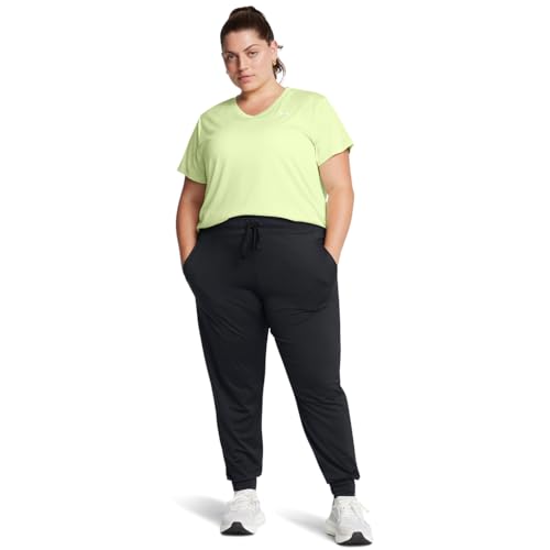 Under Armour Women's Tech Pants, 002 Black, XL by Under Armour - Used condition - Image 2