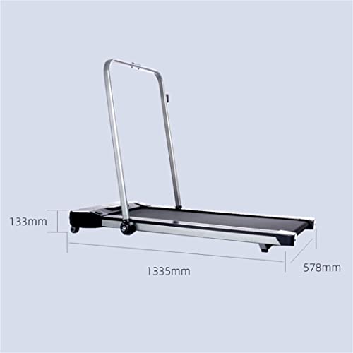 Image of Smart Walking Running Machine,2 in 1 Folding Treadmill,with Widened Shock Absorption Running Belt,Led Display&Remote Control&Holder,for Home /Office Gym