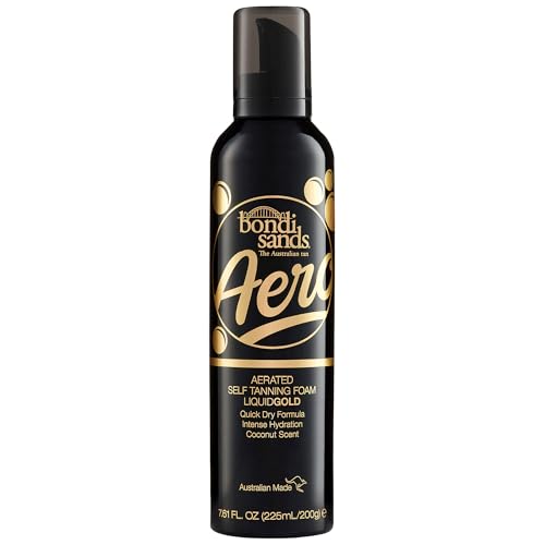 Bondi Sands Liquid Gold Aero Aerated Self Tanning Foam, 0.251 kg