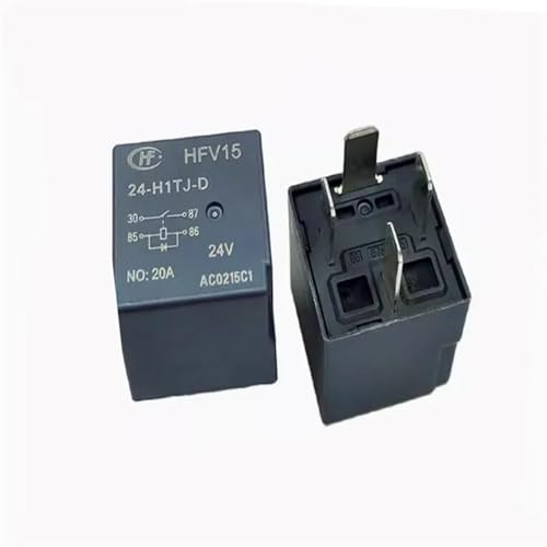 Relais HFV15 24-H1TJ-D évite la surchauffe des circuits 24VDC grâce à ces commutateurs 20A 4 pins