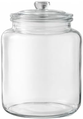 Large 6 Gallon Glass Storage Jar with Lid, Extra Wide Mouth Glass Canister, Heavy Duty Clear Glass Container for Flour, Rice, Dry Food, Kitchen Storage (6 Gallon) image 5