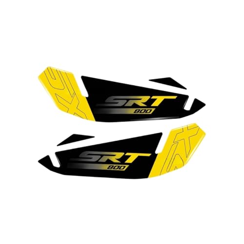 Kit autocollants réservoir moto pour les trajets quotidiens en SRT 800 SX