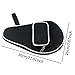 Zxpjkyu Table Tennis Racket Bag Protector Waterproof Oxford Cloth Practical Carrying Bag Storage Pouch for Training Competition, Black