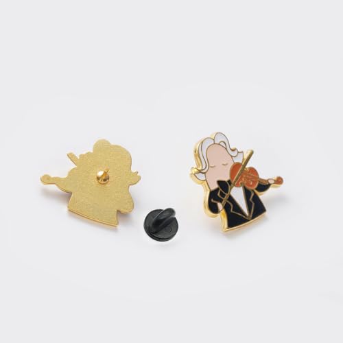 Image of Musical Enamel Pin Music Brooch Music Badge for Backpack Clothing Hat Decoration