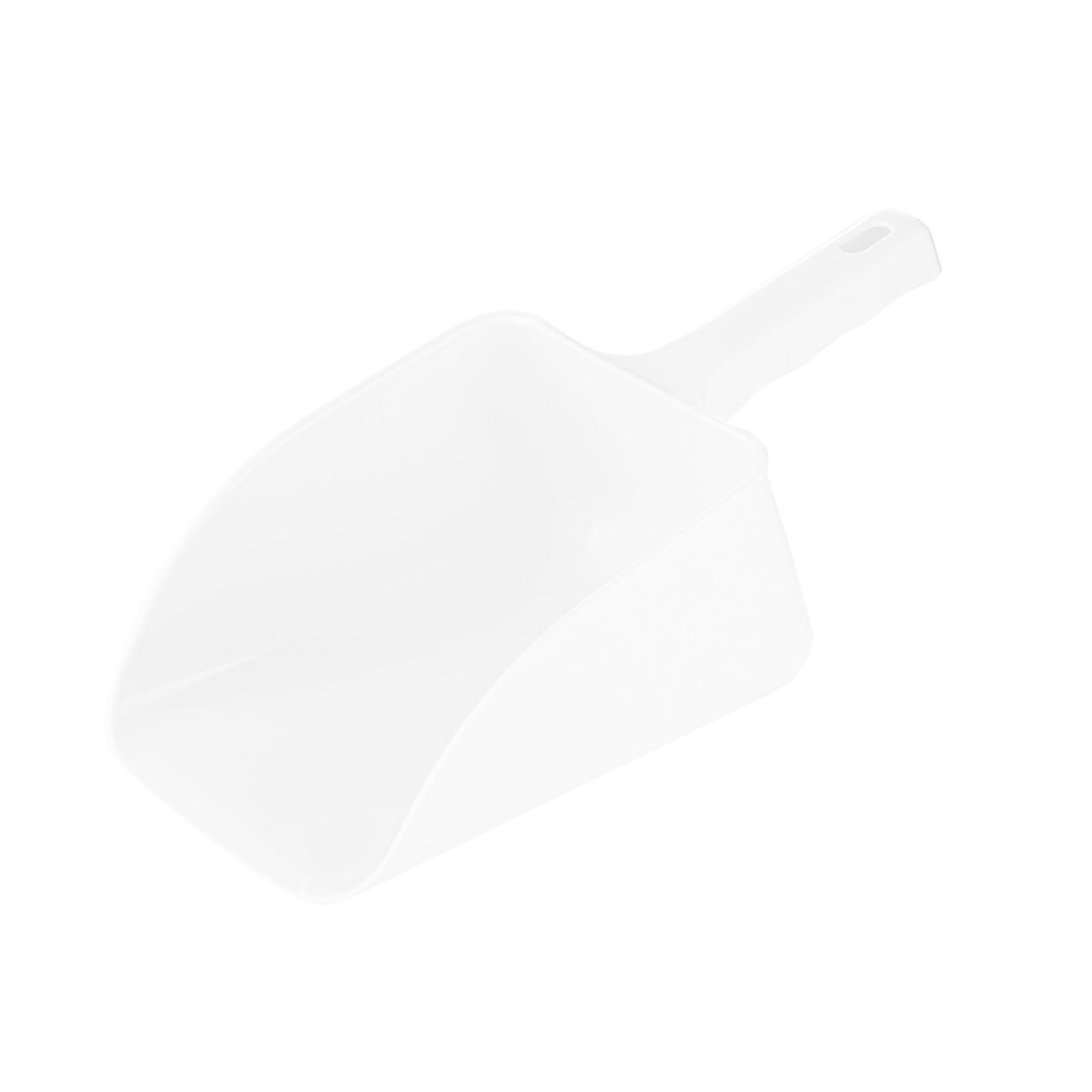 LiRRvb Multipurpose White Ice Scoops with Large Capacity for Quick Scooping of Ice Candy Popcorns and Spices Freezers Scoops
