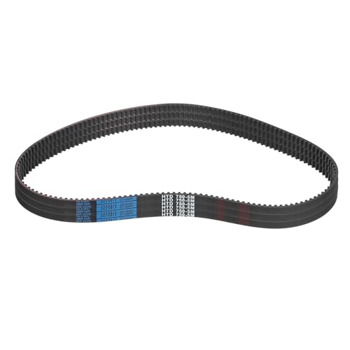 QUARKZMAN 3 Stück HTD-5M Gummizahnriemen 150 Zähne, 750mm Steigungslänge x 9mm Breite x 3,6mm Höhe, geschlossener Schleifenrillenzahnriemen