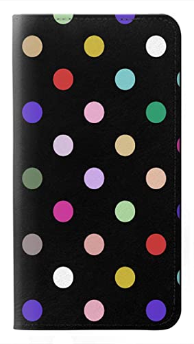 Etui flip Samsung Galaxy A26 housse cuir portefeuille à pois