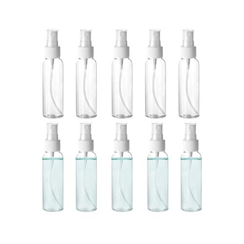 NOLOGO Yg-ct 10PCS Alcohol Liquid Dispensing Spray Bottle Disinfection Liquid Spray Bottle Spray Pot Portable Travel Bottle 84 Spray Bottle (color : 10pcs 30ml)