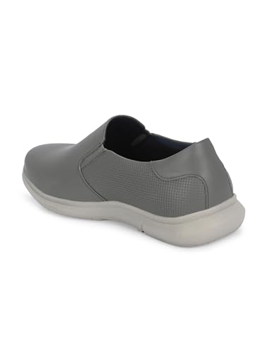 Image of egoss Platinum Premium Genuine Leather Sneaker Casual Shoes for Men, Durable, Comfortable & Versatile Design, Ideal for Work, Events & Everyday Wear