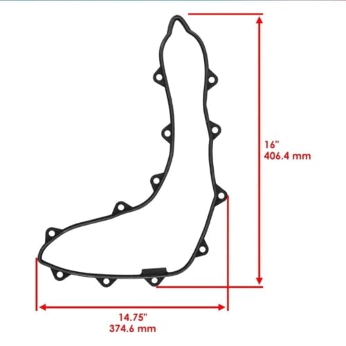 Junta protectora de embrague compatible con Can-Am Outlander y Renegade 2